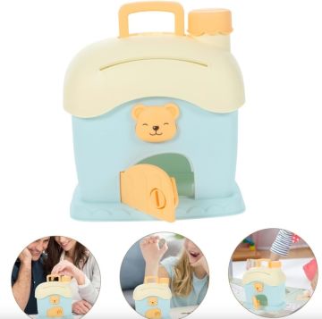 Sevimli Hayvanların Evi Temalı Kumbara Çocuklara Para Tasarruf Kutusu