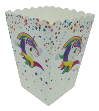 Unicorn Popcorn & Patlamış Mısır Kutusu (8 Adet)