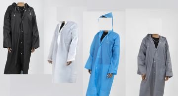 Kalın Uzun Yağmurluk