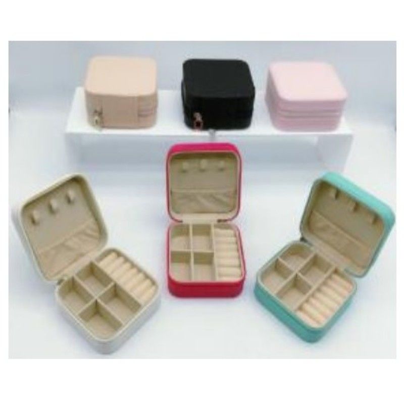 Renkli Bölmeli Tasarımlı Hediyelik Takı Kutusu