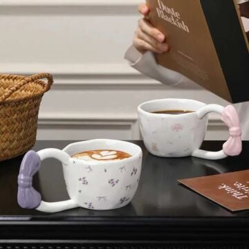 Büyük Kulak Fincanı Tasarımlı Kupa Bardak