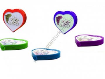 Kalp Şeklinde Sese Duyarlı Müzikli Sihirli Resim Çerçevesi