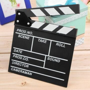 Clapperboard Sinema Klaketi (20cmX 20 cm)