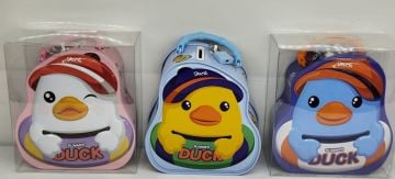 Sevimli Ördek Şeklinde Metal Kumbara