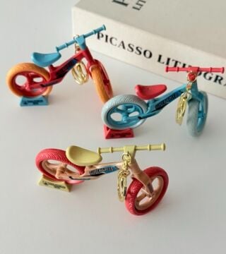 Yaratıcı Dağ Bisikleti Tasarımlı Anahtarlık Ve Çanta Süsü