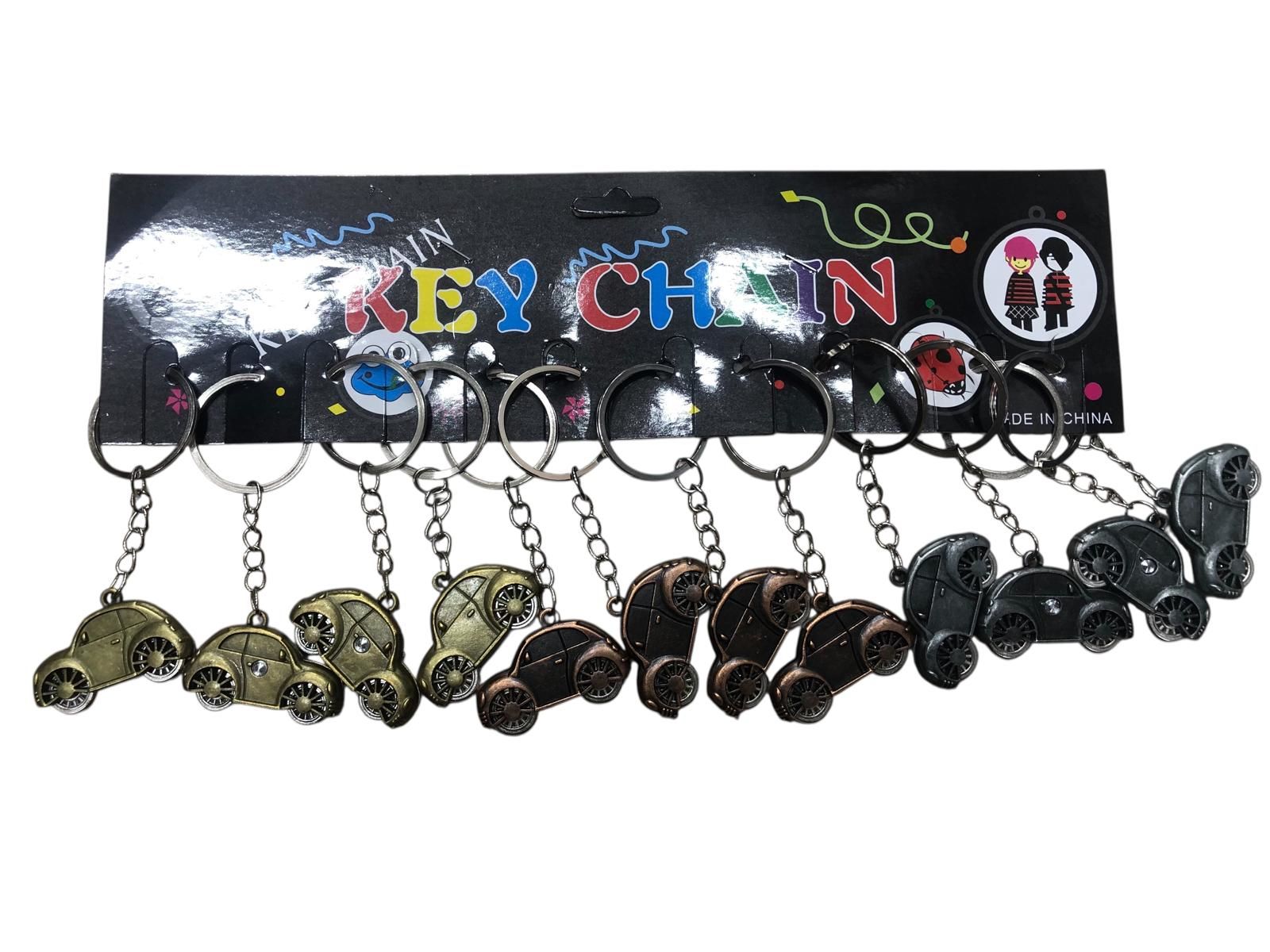 Araba Tasarımlı Anahtarlık Çanta Süsü (12 Adet)