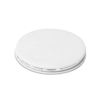 Yuvarlak Tasarımlı Suni Deri Kaplamalı Promosyon Makyaj Aynası