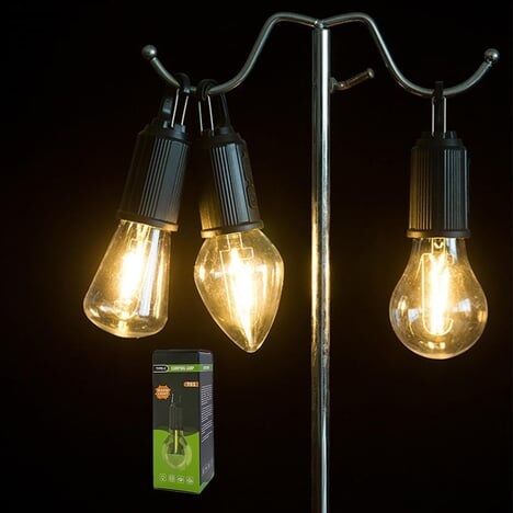 10 Led Lambalı Şarjlı Dış Mekan Bahçe Lambası