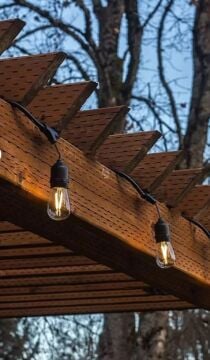 10 Led Lambalı Şarjlı Dış Mekan Bahçe Lambası