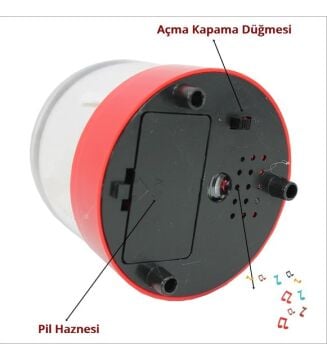 Kar Püskürten Noel Baba Müzikli Kurmalı Kar Küresi