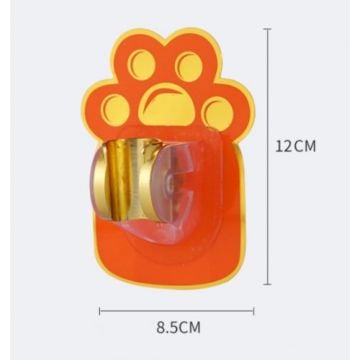 Sevimli Hayvan Figürlü Yapışkanlı Duş Başlığı Tutucu