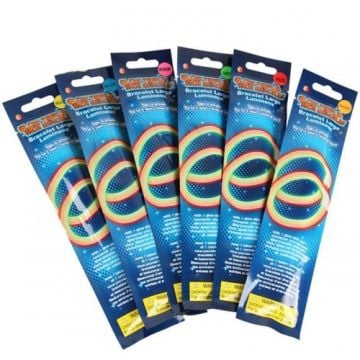 Neon Işıklı Glow Stick Çubuk Parti Bilekliği