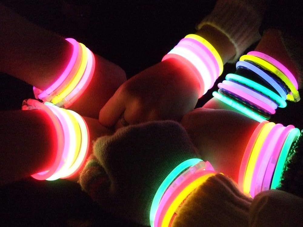 Neon Işıklı Glow Stick Çubuk Parti Bilekliği