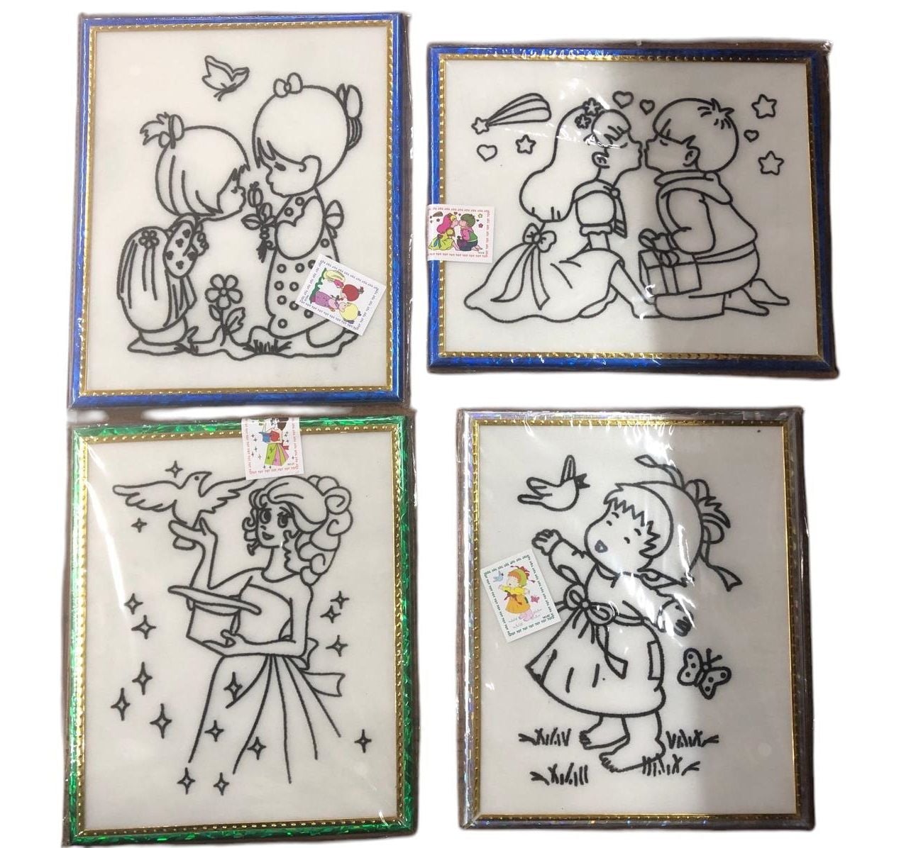 Eğitici Çocuk Boyama Çerçevesi