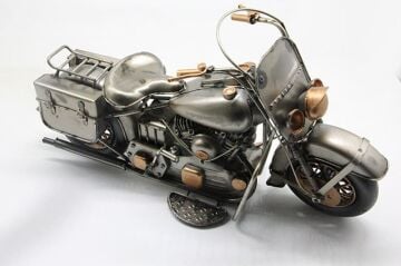Dekoratif Metal Model Motorsiklet