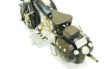 Dekoratif Metal Model Motorsiklet Maketi