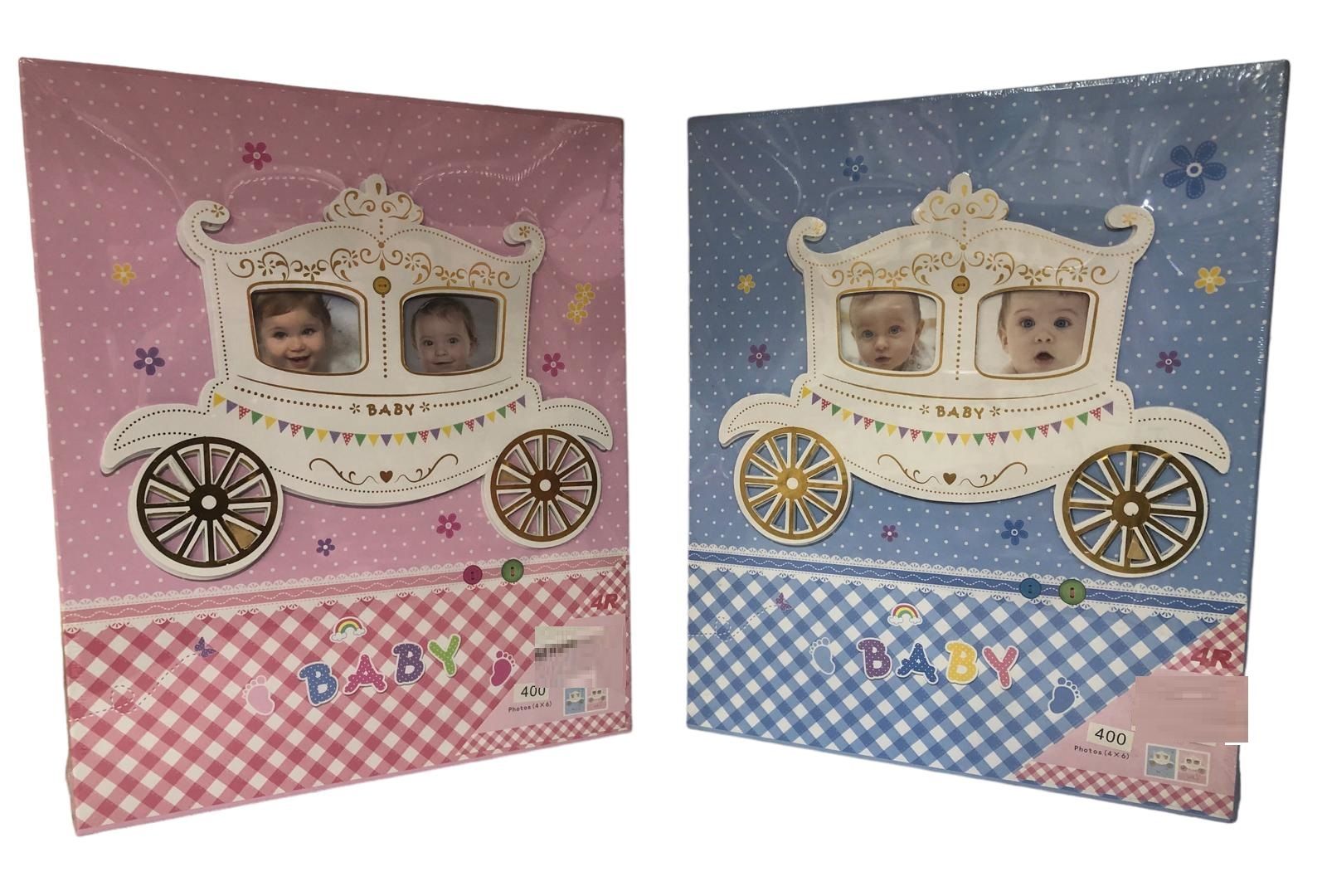 Bebek Fotoğraf Albümü Dekoratif Tasarımlı 400 Adet Resimli (10cm x 15cm)