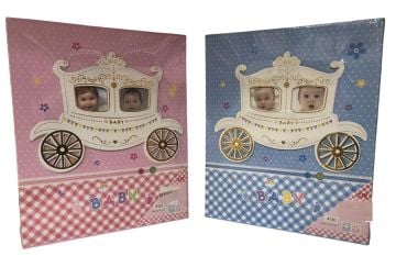 Bebek Fotoğraf Albümü Dekoratif Tasarımlı 400 Adet Resimli (10cm x 15cm)