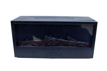 Işıklı Alevli Yanan Şömine Modelli Difüzör Nemlendirici