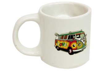 Wolkswagen Kombi Van Döner Objeli 3D Stres Kupa Bardak
