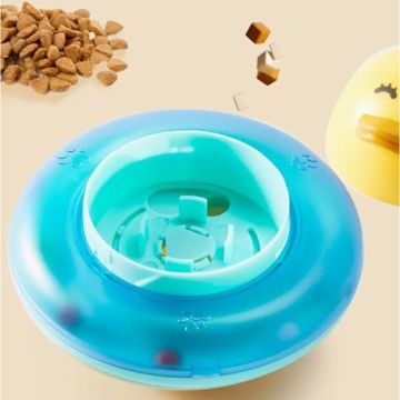 Ördek Modelli İnteraktif Mama Atıcı Tumbler Oyuncak