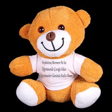 Öğretmenler Günü Hediyesi Sevimli Peluş Ayıcık