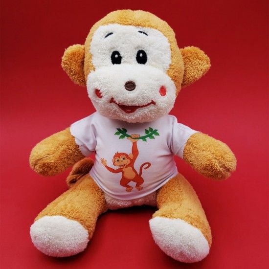 Maymun Tasarım Sevgiliye Özel Peluş Maymun Oyuncak