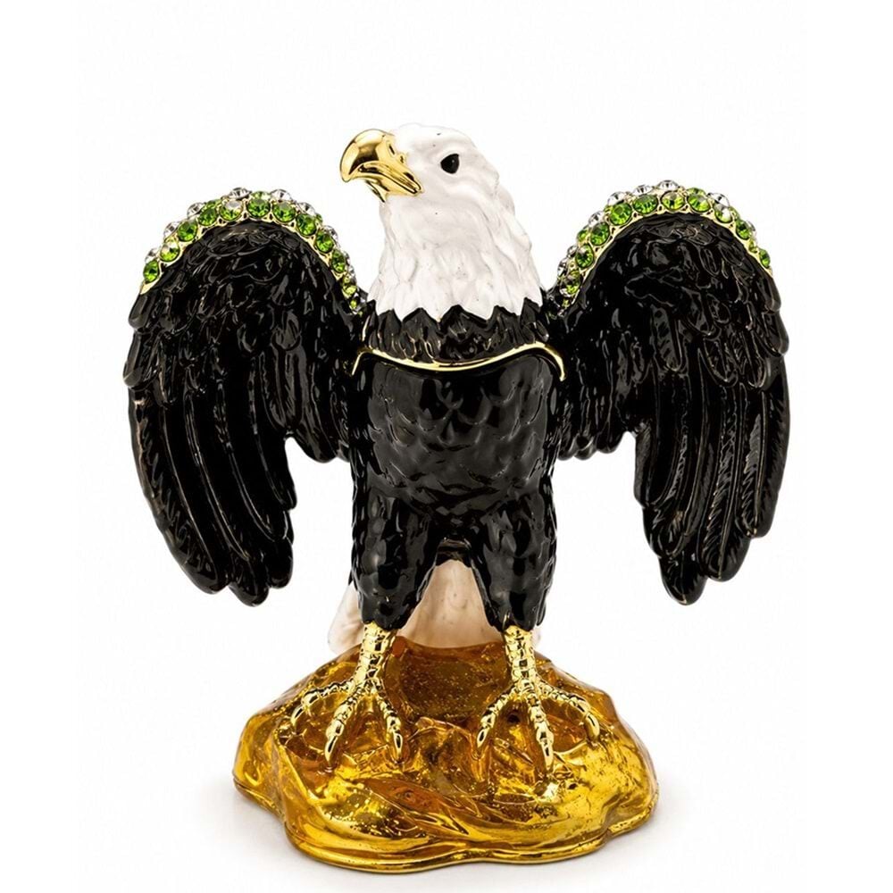Swarovski Taşlı Kartal Biblosu (8 cm)