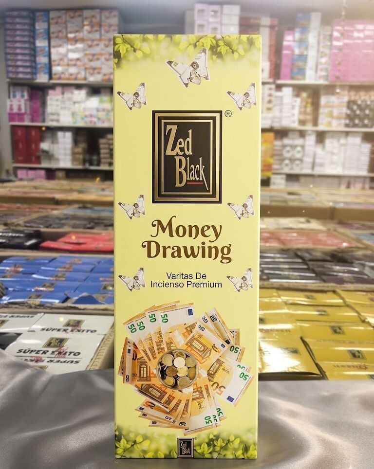 Zed Black Money Drawing Premium İncense Sticks Çubuk Tütsü (120 Adet)