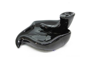 Seramik Geri Akış Şelale Kalp Şeklinde Buhurdanlık