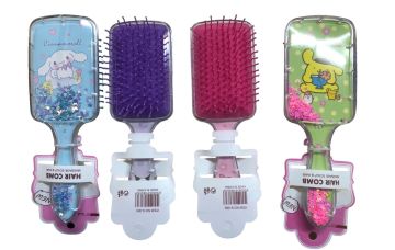 Sevimli Karikatür Tasarımlı Simli Çocuk Tarağı