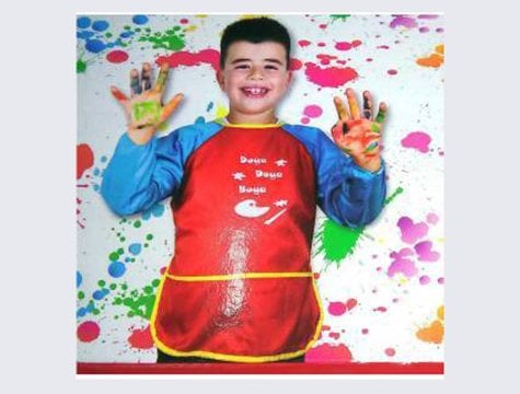 Sıvı Geçirmez Cırt Cırtlı Boyama Önlüğü