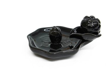 Seramik Geri Akış Sekizgen Altlıklı Buhurdanlık