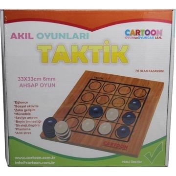 Ahşap Cartoon Taktik Akıl Zeka Oyunu