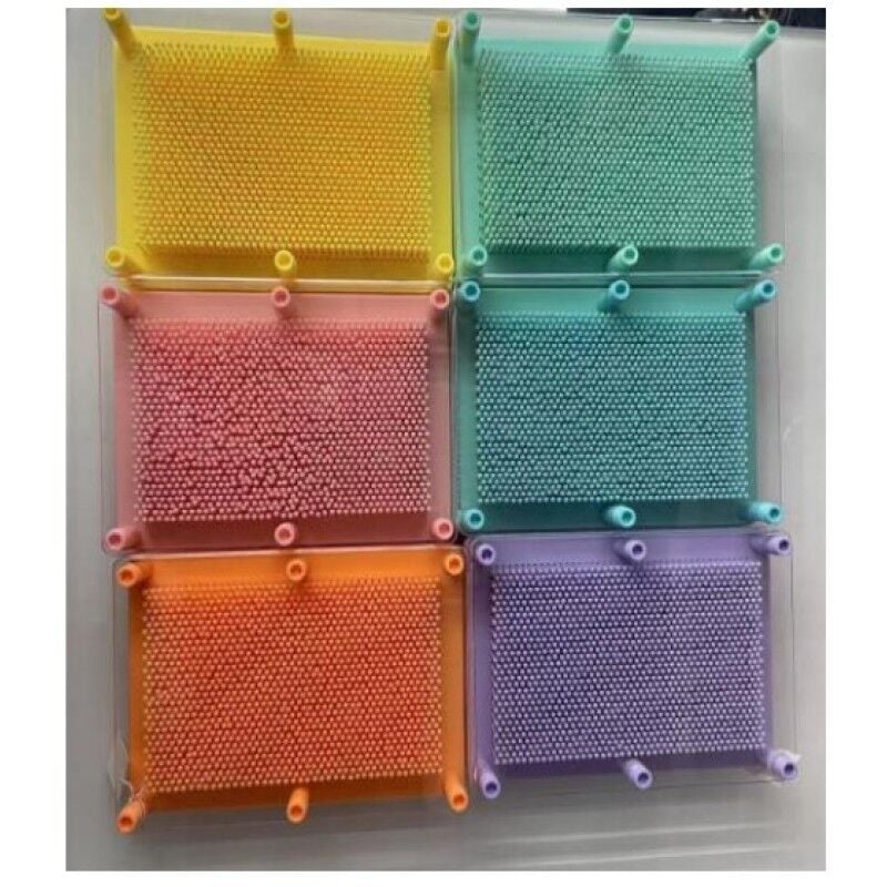 Pinart İğneli Düz Renk Pano 3 Boyutlu Çivi Sanatı