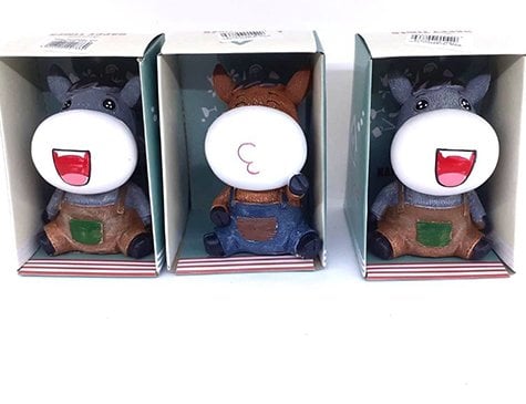 Dekoratif Mini Eşek Biblosu