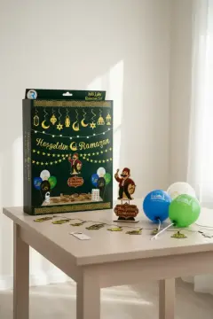 Işıklı Kutulu Ramazan Temalı Işıklı Lüks Ramazan Seti