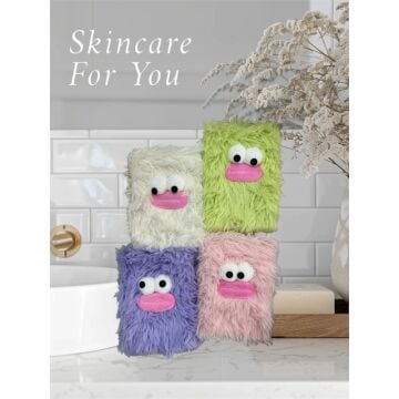 Sevimli Çirkin Canavar Şeklinde Peluş Defter