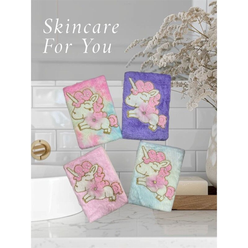 Sevimli Boynuzlu At Şeklinde Peluş Defter