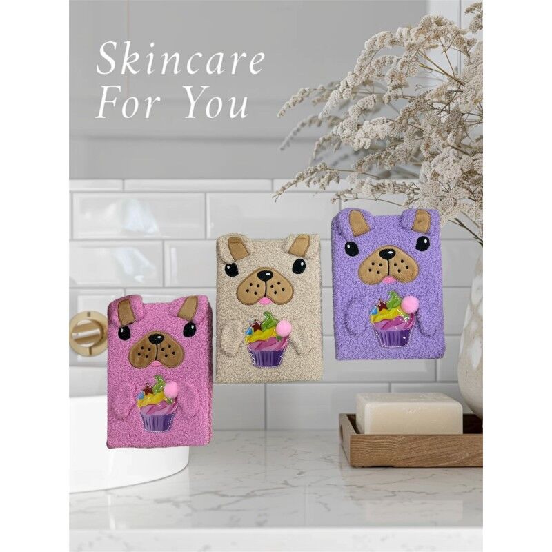 Sevimli Ayı Desenli Peluş Defter