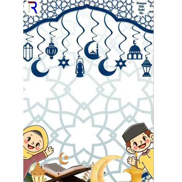 Ramazan Temalı 10'lu Tavan Sarkıt Süsü