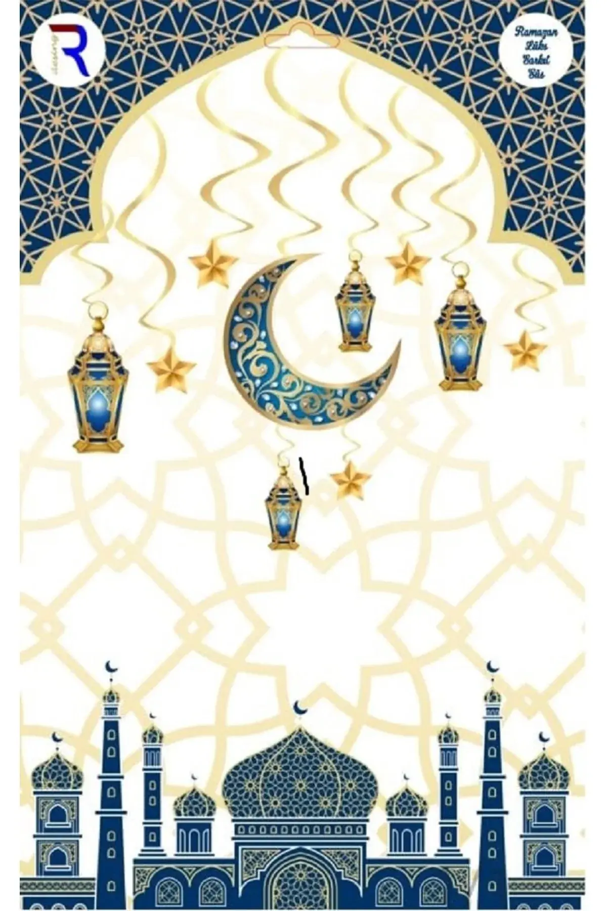 Ramazan Temalı Tavan Sarkıt Süsü 10'lu