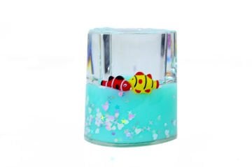 Dekoratif Sulu Akvaryum Tasarımlı Kalemlik