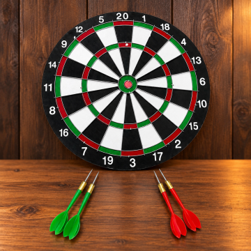 Asmalı Mıknatıslı Dart Oyunu (35cm)